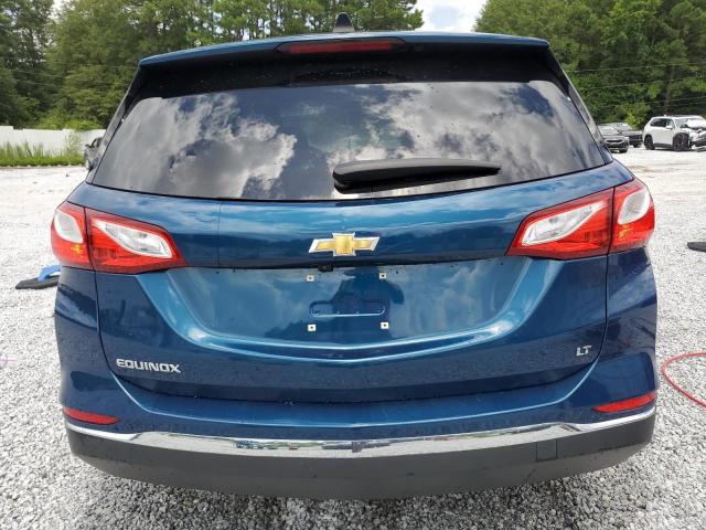 3GNAXKEV9LL202995 - 2020 CHEVROLET EQUINOX LT BLUE photo 6