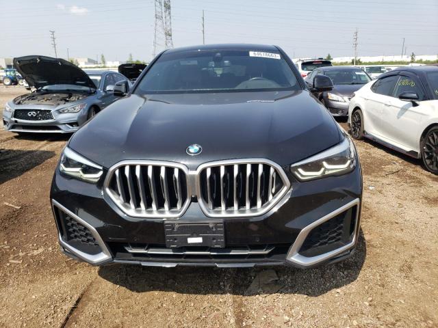 5UXCY6C01L9B62970 - 2020 BMW X6 XDRIVE40I BLACK photo 5
