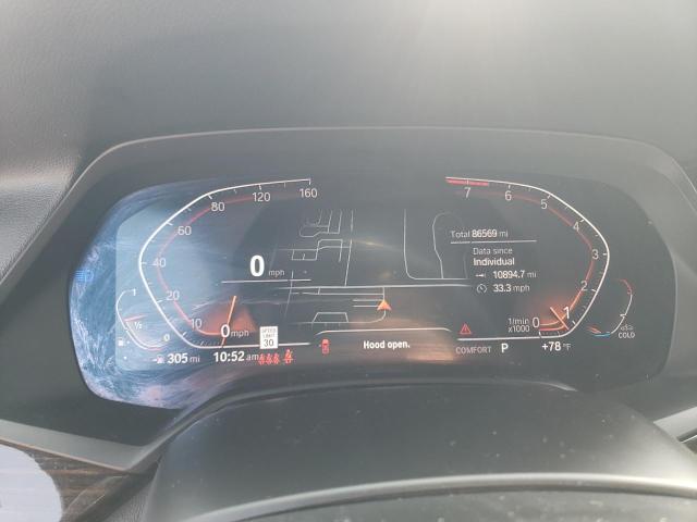 5UXCY6C01L9B62970 - 2020 BMW X6 XDRIVE40I BLACK photo 9