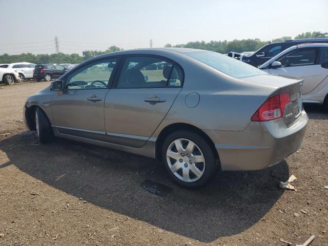 1HGFA16557L132472 - 2007 HONDA CIVIC LX Szary zdjęcie 2