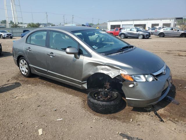1HGFA16557L132472 - 2007 HONDA CIVIC LX Szary zdjęcie 4