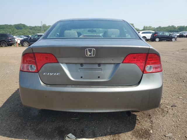 1HGFA16557L132472 - 2007 HONDA CIVIC LX Szary zdjęcie 6