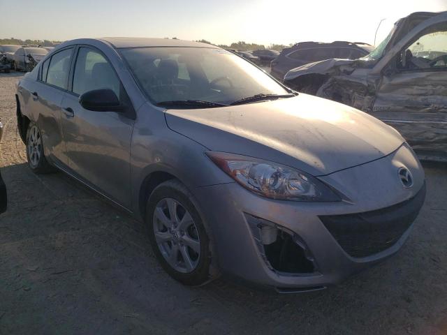 JM1BL1VFXB1386992 - 2011 MAZDA 3 I GRAY photo 4