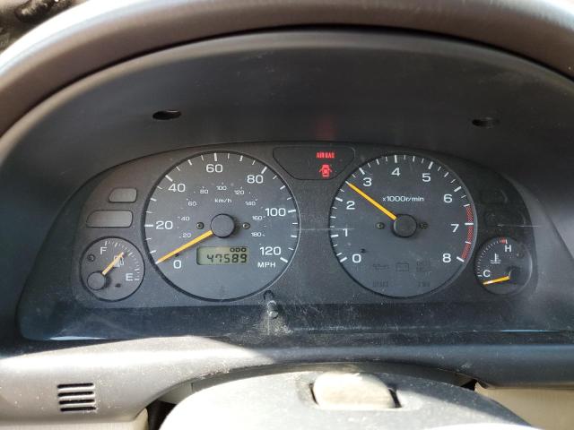 JF1SF6558WH755153 - 1998 SUBARU FORESTER S RED photo 8