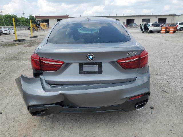 5UXKU2C52K0Z65167 - 2019 BMW X6 XDRIVE35I GRAY photo 6
