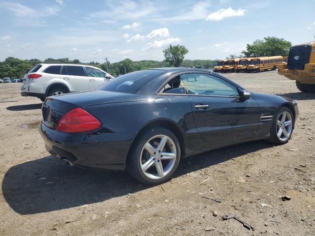 WDBSK75F25F091123 - 2005 MERCEDES-BENZ SL 500 BLACK photo 3