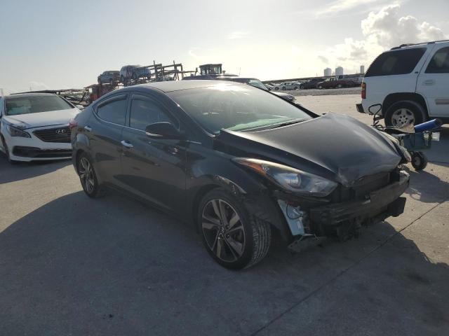 5NPDH4AE4EH531031 - 2014 HYUNDAI ELANTRA SE BLACK photo 4