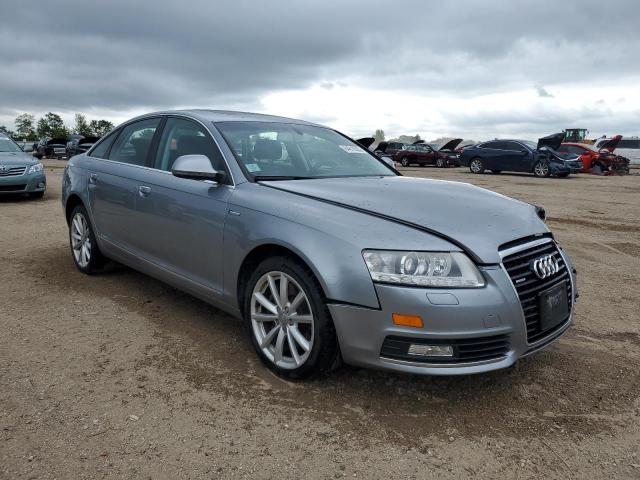 WAUKGAFB1AN025672 - 2010 AUDI A6 PRESTIGE ვერცხლისფერი ფოტო 4