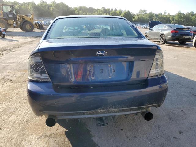 4S3BL676954208584 - 2005 SUBARU LEGACY GT LIMITED BLUE photo 6