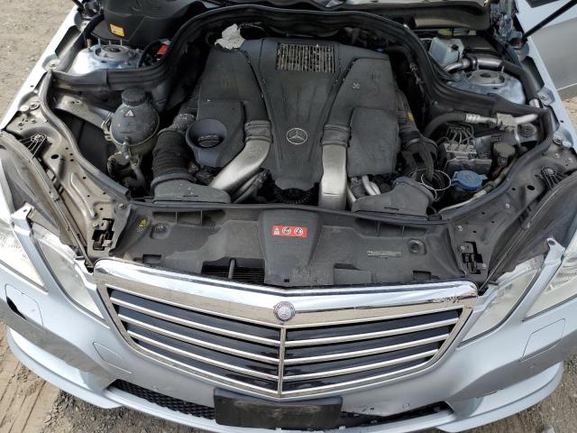 WDDHF9BB7DA720079 - 2013 MERCEDES-BENZ E 550 4MATIC SILVER photo 11