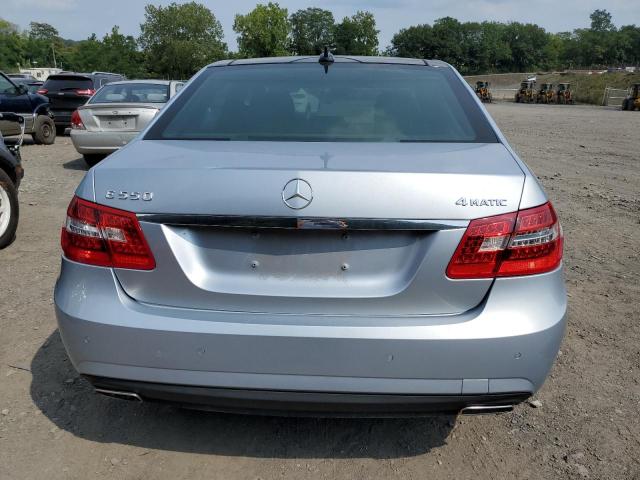 WDDHF9BB7DA720079 - 2013 MERCEDES-BENZ E 550 4MATIC SILVER photo 6