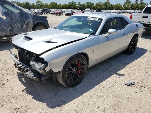 2C3CDZFJ3MH517613 - 2021 DODGE CHALLENGER R/T SCAT PACK SILVER photo 1