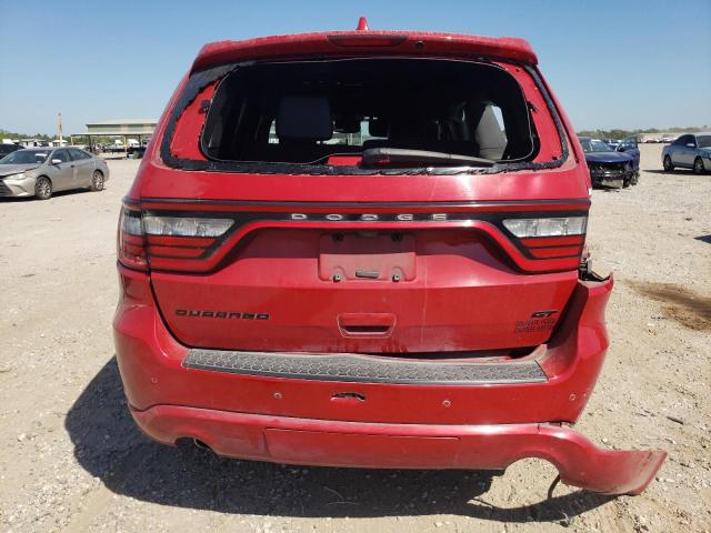 1C4RDHDG2HC898225 - 2017 DODGE DURANGO GT RED photo 6