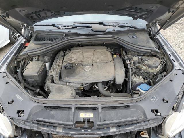 4JGDA5HB9DA195612 - 2013 MERCEDES-BENZ ML 350 4MATIC GRAY photo 12