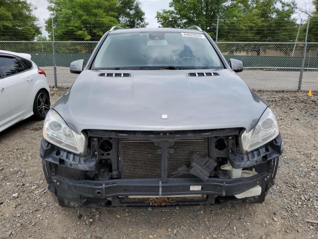 4JGDA5HB9DA195612 - 2013 MERCEDES-BENZ ML 350 4MATIC GRAY photo 5