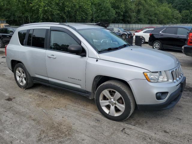 1J4NF1FB2BD283445 - 2011 JEEP COMPASS SPORT SILVER photo 4