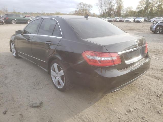 WDDHF5GB8BA405175 - 2011 MERCEDES-BENZ E 350 BLACK photo 3