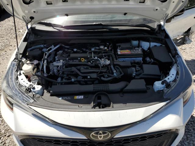 JTND4MBE6M3110461 - 2021 TOYOTA COROLLA SE WHITE photo 11