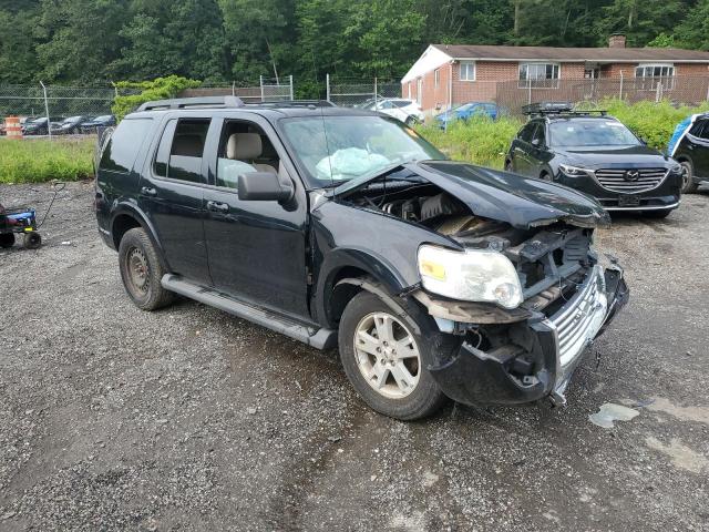 1FMEU73E47UB04614 - 2007 FORD EXPLORER XLT BLACK photo 4