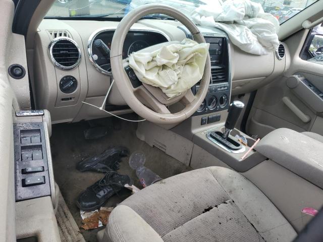 1FMEU73E47UB04614 - 2007 FORD EXPLORER XLT BLACK photo 8