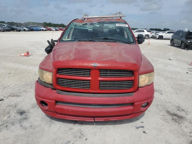 3D7KR28D35G859254 - 2005 DODGE RAM 2500 ST RED photo 5