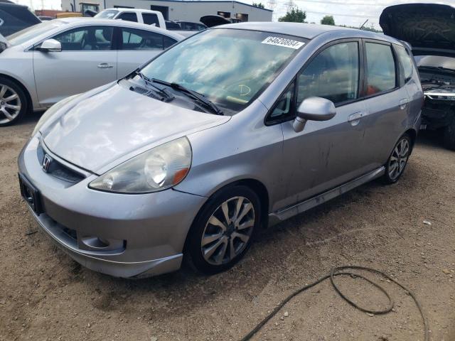 JHMGD38657S029780 - 2007 HONDA FIT S 银色 照片 1