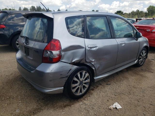 JHMGD38657S029780 - 2007 HONDA FIT S 银色 照片 3