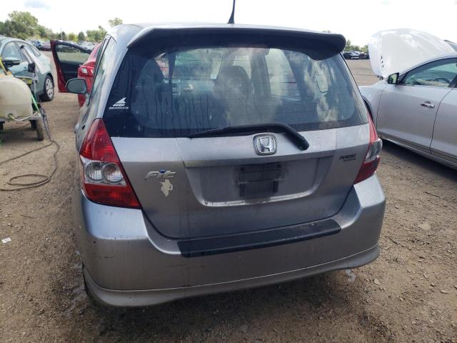 JHMGD38657S029780 - 2007 HONDA FIT S 银色 照片 6