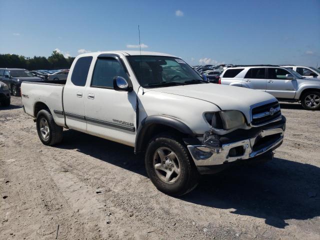 5TBRT34152S323228 - 2002 TOYOTA TUNDRA ACCESS CAB WHITE photo 4