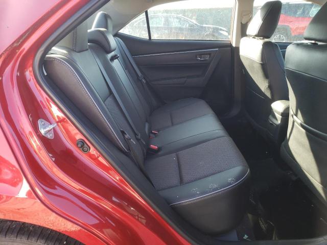 2T1BURHE6GC722123 - 2016 TOYOTA COROLLA L წითელი ფოტო 10