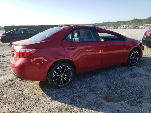 2T1BURHE6GC722123 - 2016 TOYOTA COROLLA L წითელი ფოტო 3