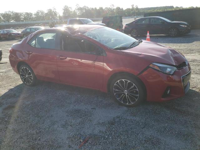 2T1BURHE6GC722123 - 2016 TOYOTA COROLLA L წითელი ფოტო 4