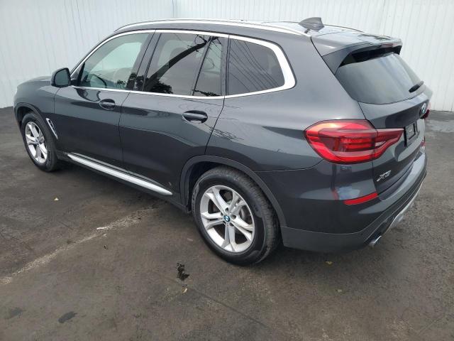 5UXTY5C01M9H22689 - 2021 BMW X3 XDRIVE30I GRAY photo 2