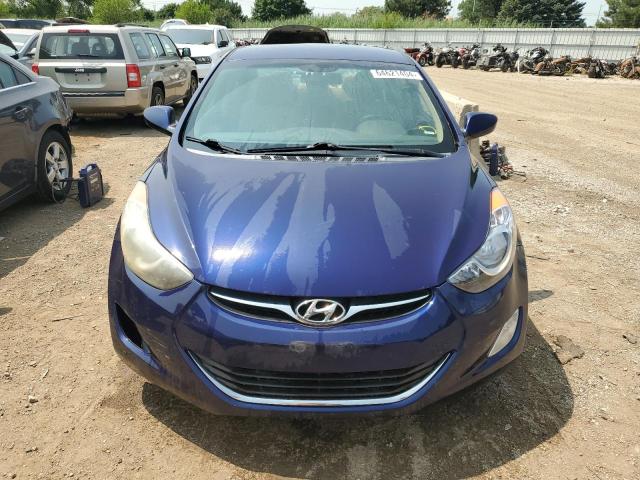 5NPDH4AEXDH372479 - 2013 HYUNDAI ELANTRA GLS BLUE photo 5