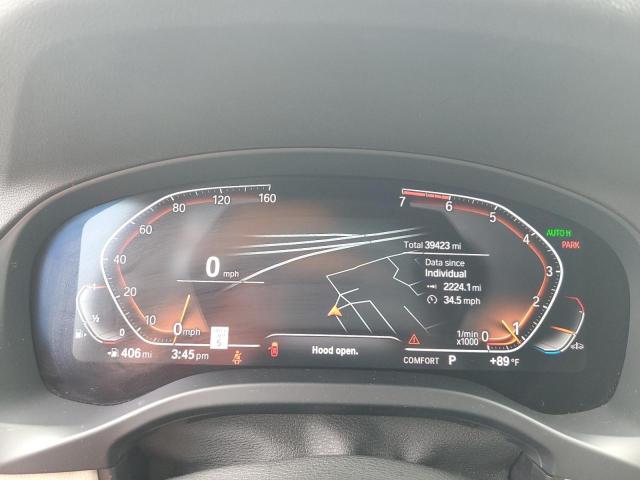 5UX33DT02N9J72054 - 2022 BMW X4 XDRIVE30I CHARCOAL photo 9