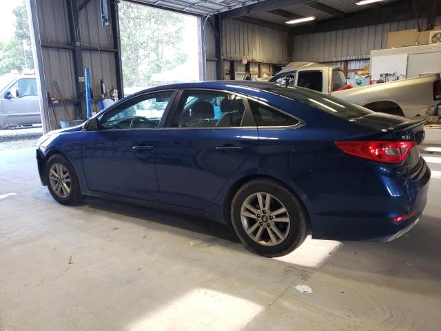 5NPE24AF2GH352715 - 2016 HYUNDAI SONATA SE BLUE photo 2
