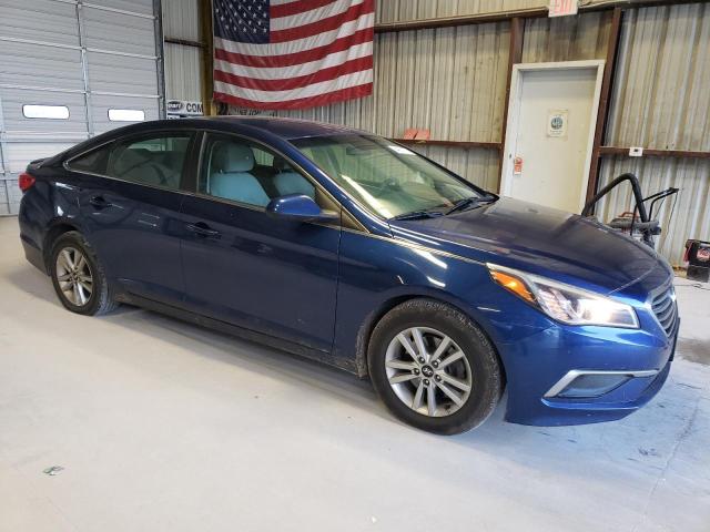 5NPE24AF2GH352715 - 2016 HYUNDAI SONATA SE BLUE photo 4