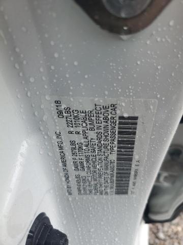 19UUB3F60KA003780 - 2019 ACURA TLX TECHNOLOGY 白色 照片 12