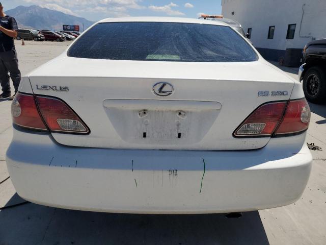 JTHBA30G845006429 - 2004 LEXUS ES 330 WHITE photo 6