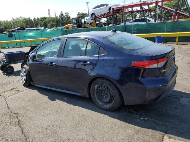 5YFEPMAE3MP186180 - 2021 TOYOTA COROLLA LE ლურჯი ფოტო 2