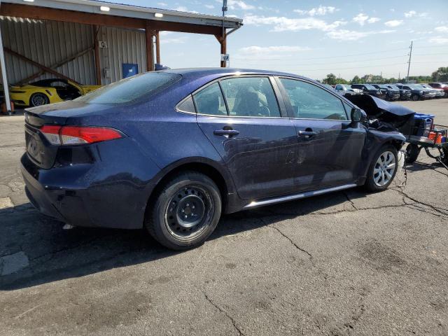 5YFEPMAE3MP186180 - 2021 TOYOTA COROLLA LE ლურჯი ფოტო 3