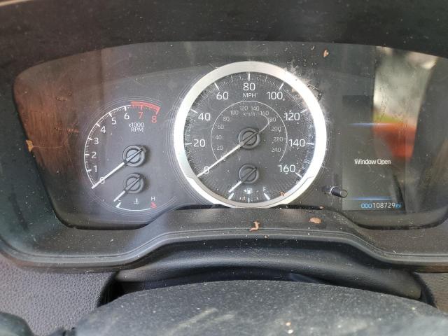 5YFEPMAE3MP186180 - 2021 TOYOTA COROLLA LE ლურჯი ფოტო 9