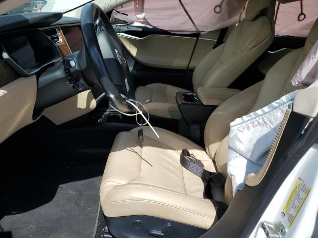 5YJSA1E25HF199324 - 2017 TESLA MODEL S Սպիտակ լուսանկար 7