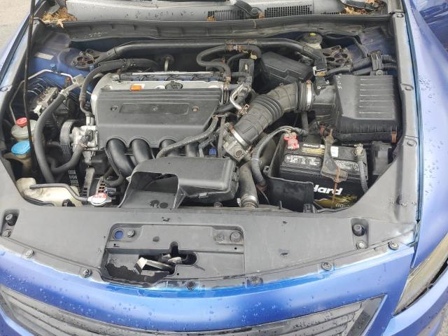 1HGCS12329A008551 - 2009 HONDA ACCORD LX BLUE photo 11