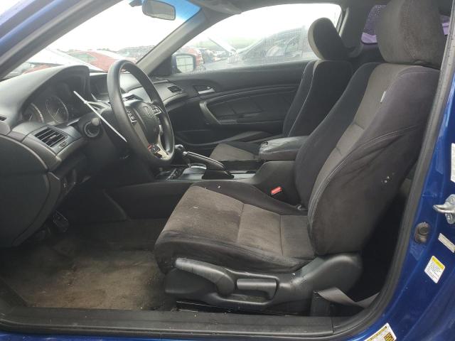 1HGCS12329A008551 - 2009 HONDA ACCORD LX BLUE photo 7