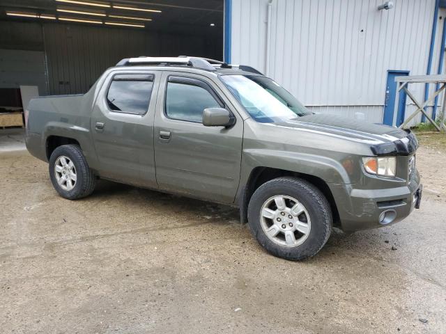 2HJYK16576H525062 - 2006 HONDA RIDGELINE RTL GREEN photo 4