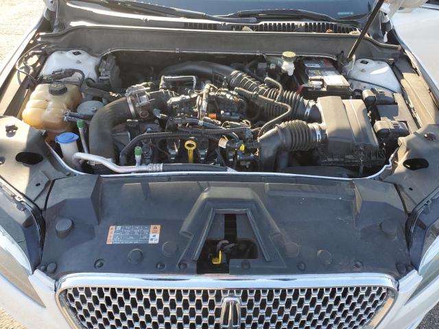 3LN6L5FC7HR613465 - 2017 LINCOLN MKZ RESERVE თეთრი ფოტო 11