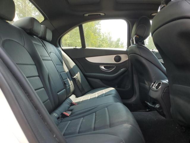 55SWF4KB7GU108348 - 2016 MERCEDES-BENZ C 300 4MATIC WHITE photo 10