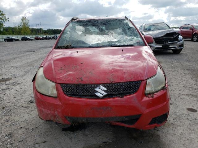 JS2YB5A34B6302433 - 2011 SUZUKI SX4 RED photo 5