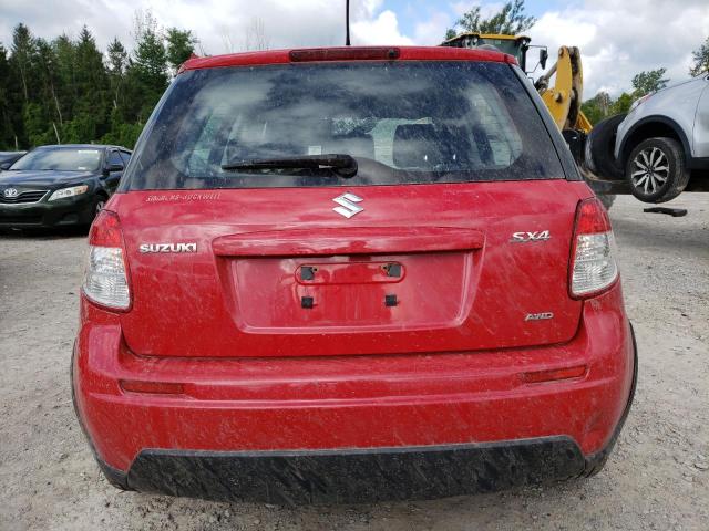 JS2YB5A34B6302433 - 2011 SUZUKI SX4 RED photo 6